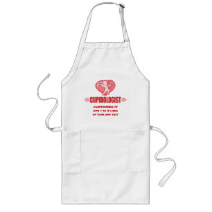 Tablier Long Customiser L'Amour Cupidé