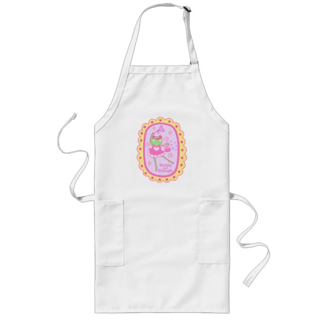 Tablier Long Cute Jolly Frog - Digne et Assez (Devant)