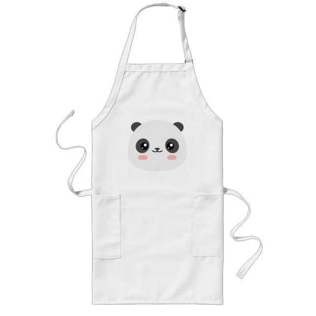 Tablier Long Cute Panda (Devant)