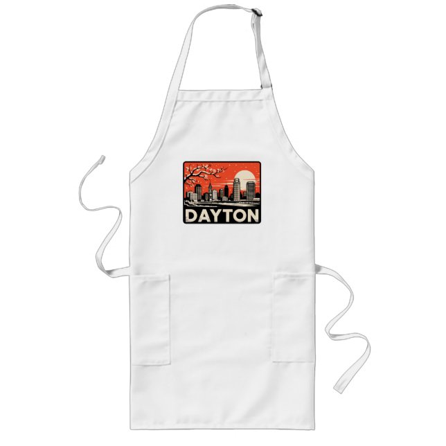 Tablier Long Dayton City Ohio USA (Devant)