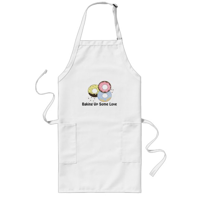 Tablier Long De délicieux beignets à dire (Devant)