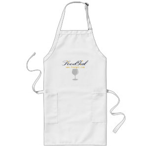 Tablier long de gallon de nourriture