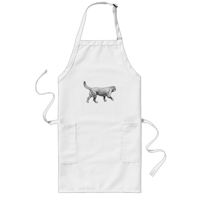 Tablier Long demi-teinte pas de cuisine (Devant)