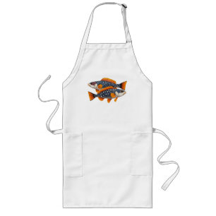 Tablier Long Deux poissons tachetés