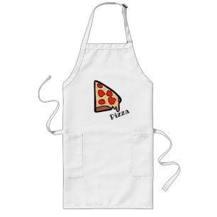 Tablier Long Diapositive de pizza