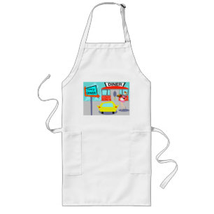 Tablier Long Diner Apron 1950