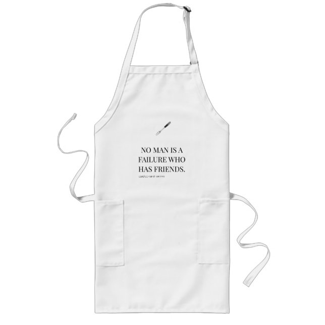 Tablier Long Dire un Ange Long Papa Apron (Devant)