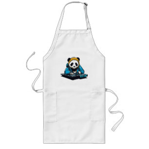 Tablier Long DJ Kawaii Panda