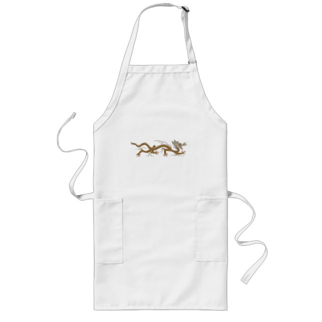 Tablier Long Dragon De Buddhan Apron (Devant)