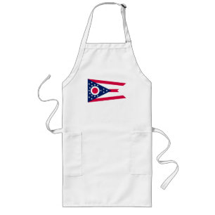 Tablier Long Drapeau de l'Ohio : la bannière Buckeye State