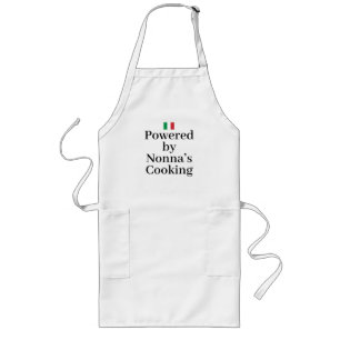 Tablier Long Drapeau Italie Fierté italienne Europe Nonna