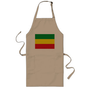 Tablier Long Drapeau rastafarien Rasta Ethiopie