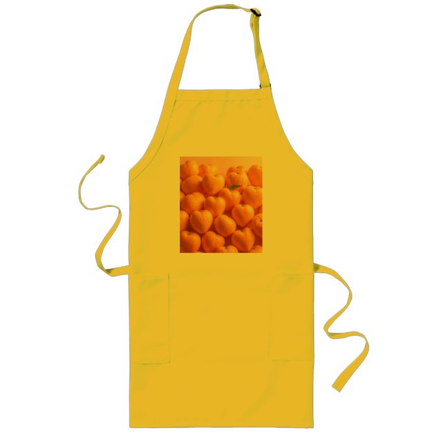 Tablier Long Dreamy Citrus Heart (Devant)