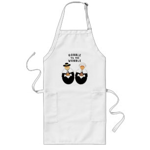 Tablier Long Drôle de Thanksgiving