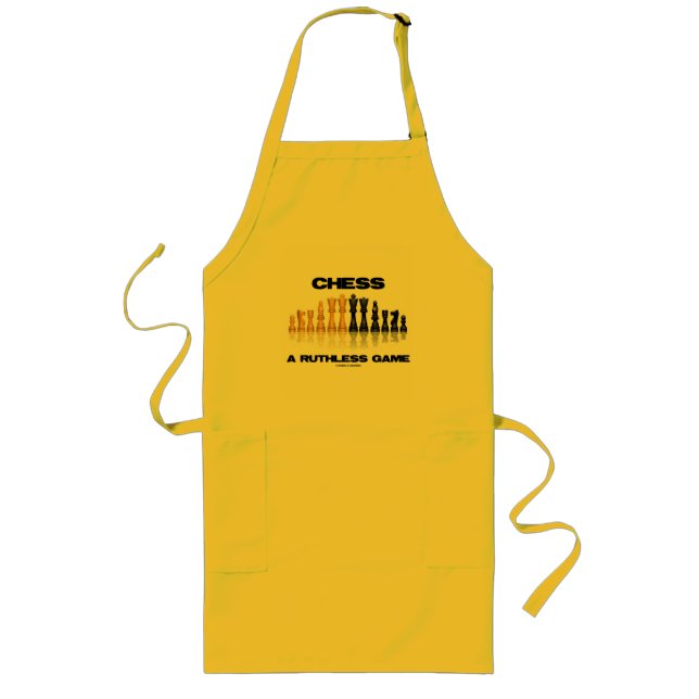 Tablier Long Échecs Un Jeu Intrépide (Jeu D'Échecs Réfléchissan (Devant)