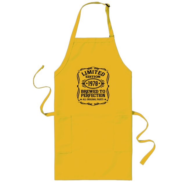 Tablier Long Édition Limitée Brasserie Parfaite Année de Naissa (Devant)