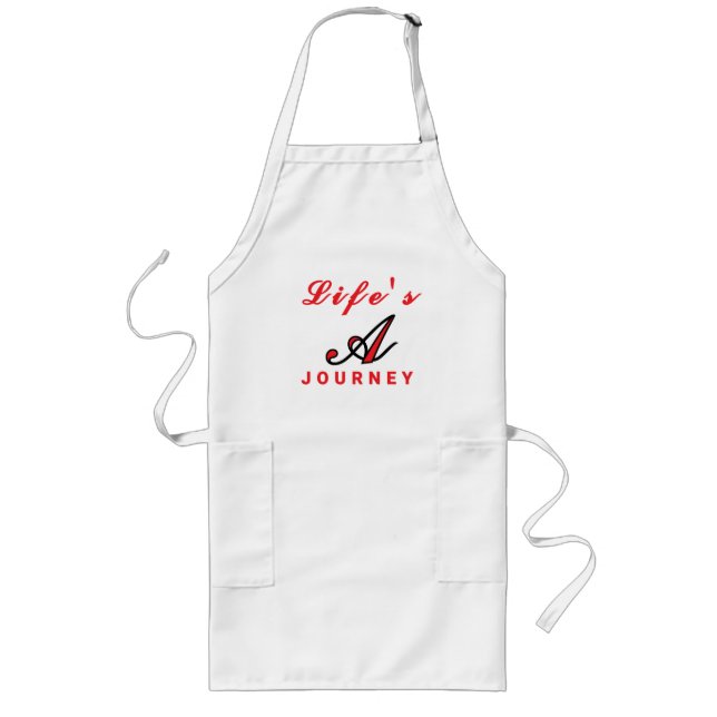 Tablier Long Embrassez le Journey Apron pour les aventures de c (Devant)