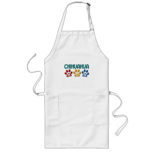 Tablier Long Empreinte de patte 1 de maman de CHIWAWA