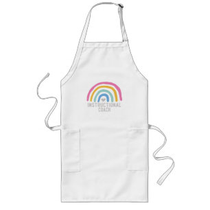 Tablier Long Entraîneur pédagogique : Arc-en-ciel de l'apprenti