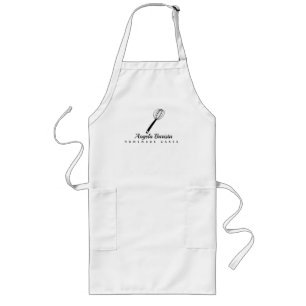 Tablier Long Entreprise de gâteau fait maison Illustration de f