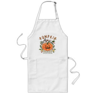 Tablier Long Épice de potiron, Collection Halloween Förkläde