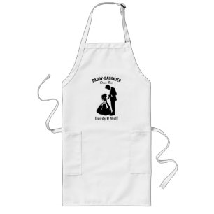 Tablier Long Équipe de danse papa-fille (2)