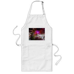 Tablier Long Espace - Pacman Nebula