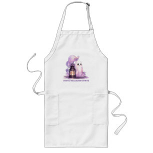 Tablier Long Esprits doux d'Halloween