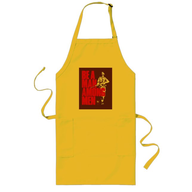 Tablier Long Être Un Apron De L'Armée Rhodésienne (Devant)