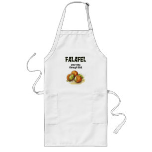 Tablier Long Falafel Votre Chemin À Travers La Vie ! droit du f