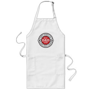 Tablier Long Fête des pères Meilleur papa jamais Apron