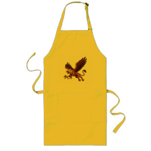 Tablier Long Fierce Plongée Golden Griffin Mythologie Imaginair