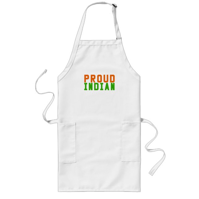 Tablier Long Fiers Indiens (Devant)