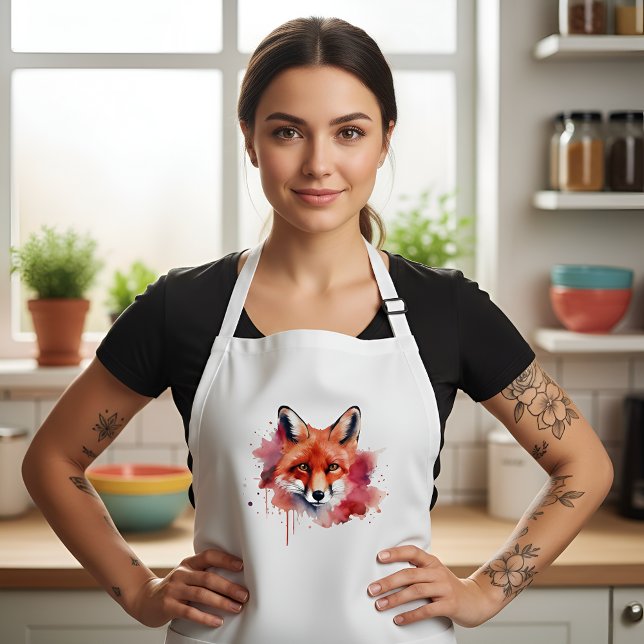 Tablier Long Fox Long Apron (Créateur téléchargé)