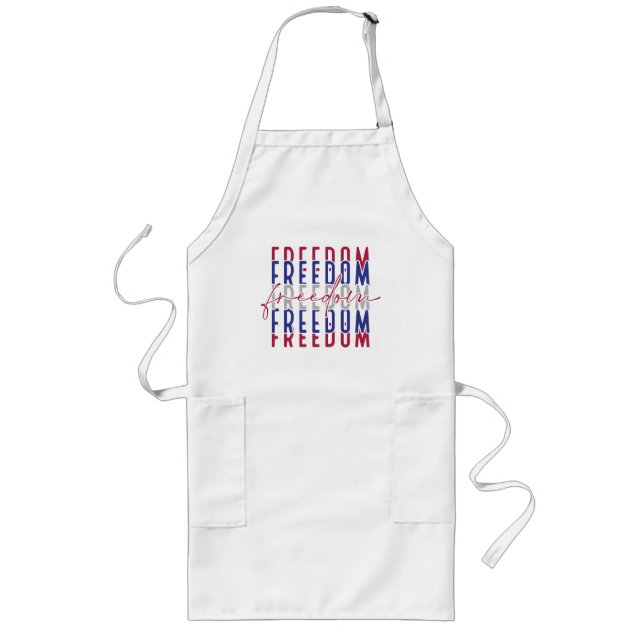 Tablier Long Freedom Kamala Harris (Devant)