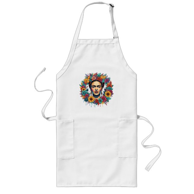 Tablier Long Frida Kahlo (Devant)