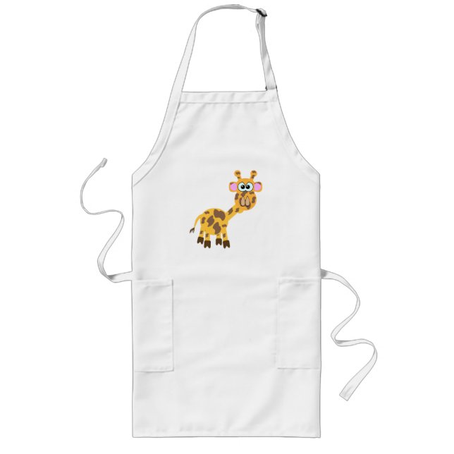Tablier Long Girafe mignonne Goofkins (Devant)