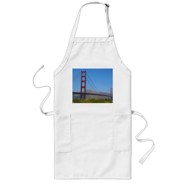 Tablier Long golden gate (Devant)