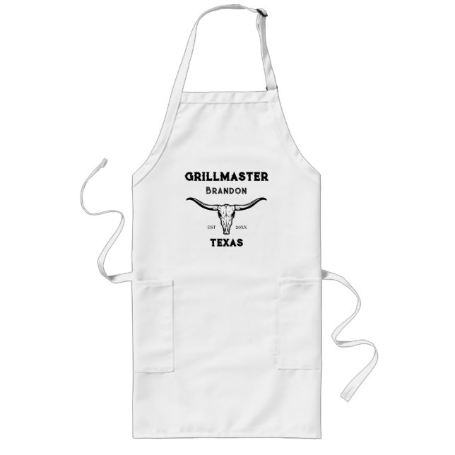 Tablier Long Grillmaster Texas Men (Devant)