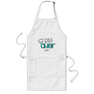 Tablier Long Gros chef du plaisir personnalisé