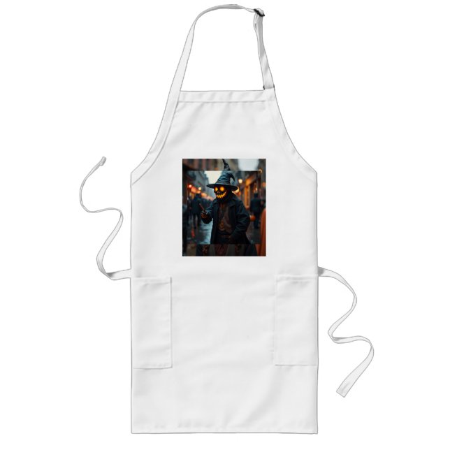 TABLIER LONG HALLOWEEN APRON (Devant)