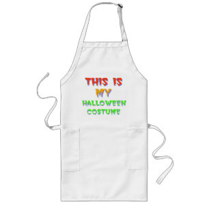Tablier Long Halloween Costume Apron