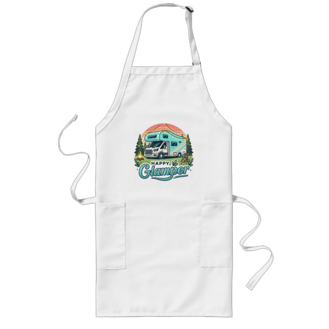 Tablier Long Happy Glamper Cuisine Apron (Devant)