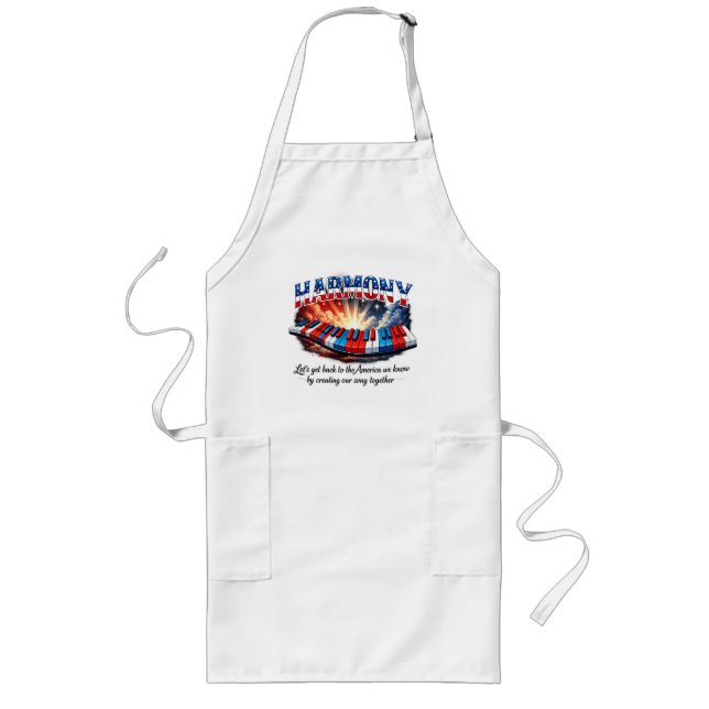 TABLIER LONG HARMONY LONG APRON (Devant)