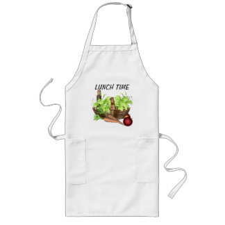 TABLIER LONG HEURE DU DÉJEUNER APRON