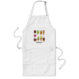 Tablier Long Icônes de glace