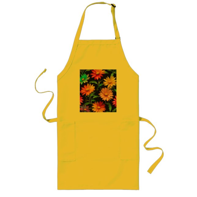 Tablier Long Imaginaire Daisy Motif Apron (Devant)