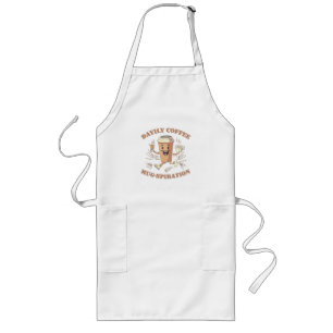 Tablier Long Inspiration quotidienne de tasse de café