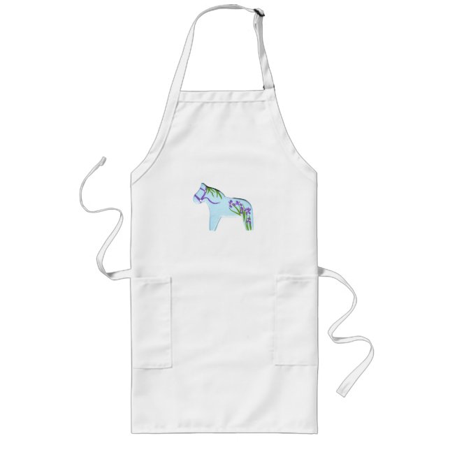 Tablier Long Iris Dala Horse Apron (Devant)