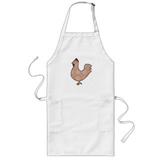 Tablier Long Jacquard Art folklorique Art Rooster Apron